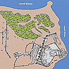 srpen 2004 - Mapa vykopávek